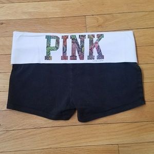 Pink Yoga Shorts